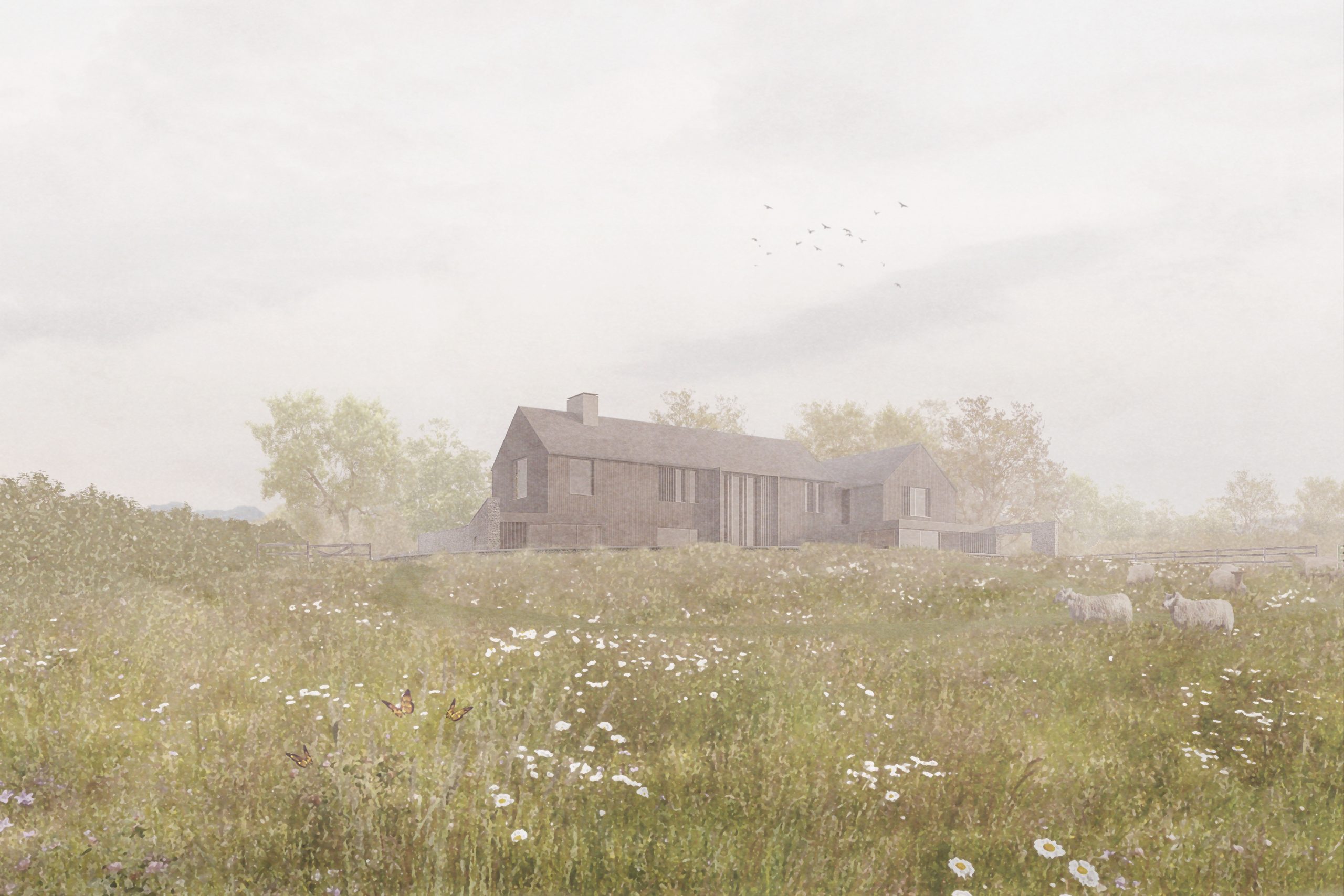 Planning submitted for new house in the South Downs